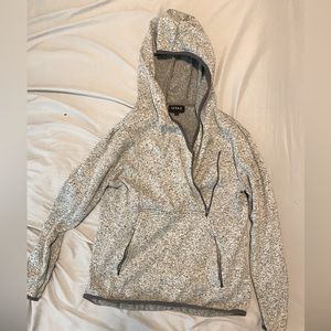 Serra Brand partial zip up hoodie medium